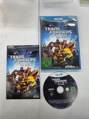 Transformers Prime Das Spiel Nintendo Wii U Spiel OVP   