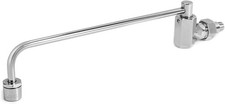 Swing Spout Brass Wok Range Faucet, 3/8" NPT Male Inlet, Commercial Grade Wall M