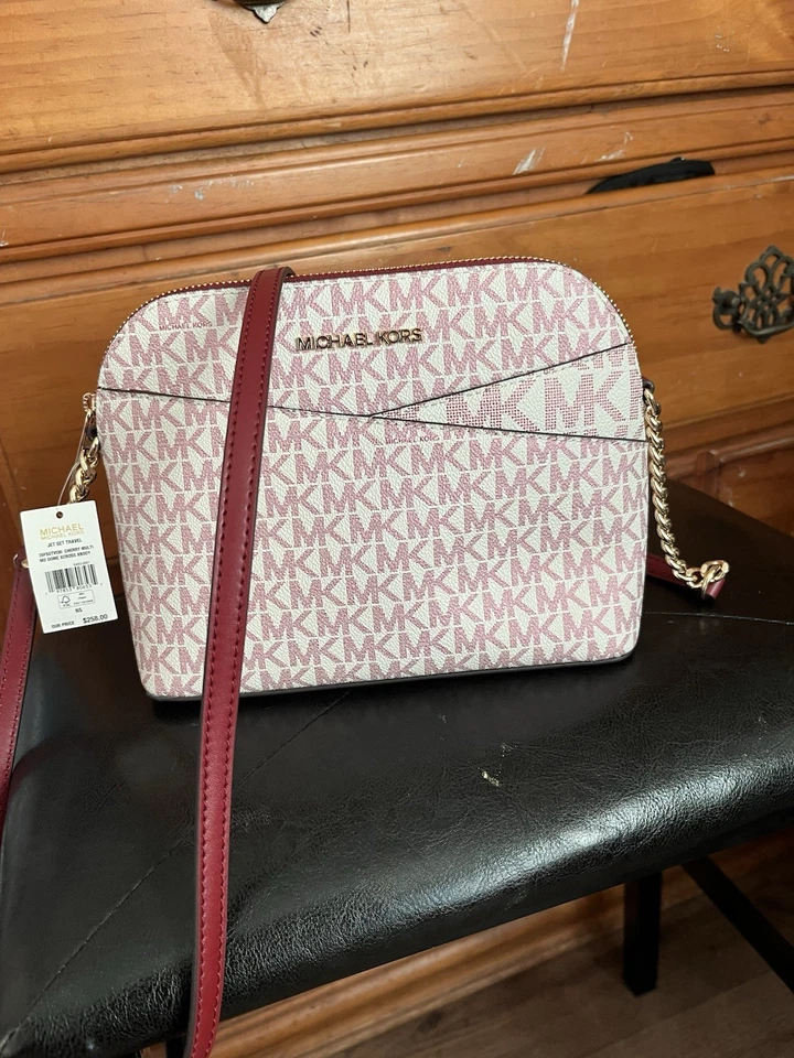 Сумка через плечо Michael Kors женская средняя розовая - Изображение 2 из 4