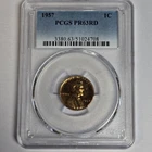 1957-P PCGS PR63RD Lincoln Wheat Cent Coin Proof 1c