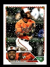 2023 Topps Holiday Cedric Mullins #H96 Baltimore Orioles