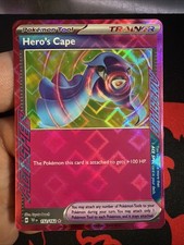 Hero’s Cape 152/162 Pokemon TCG Card Ace Spec Temporal Forces NM See Pics  on eBay