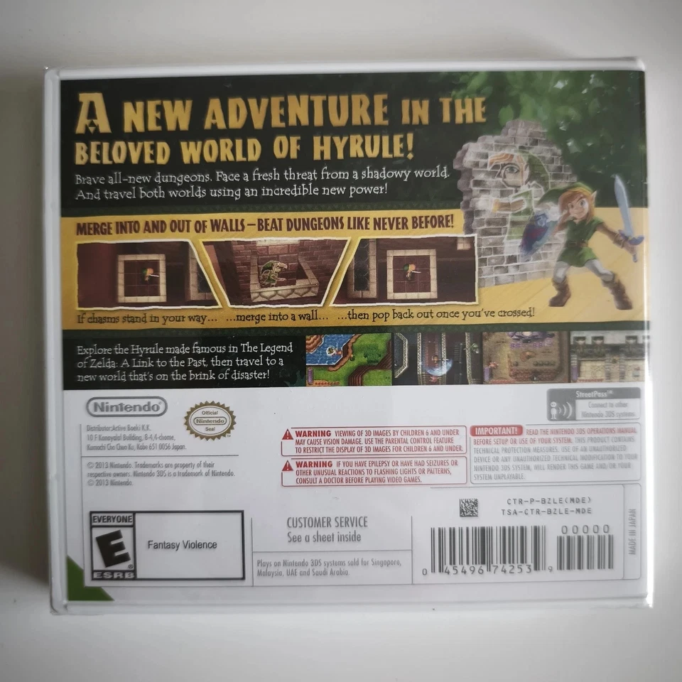 NEU Nintendo 3DS Spiel Zelda A Link Between Worlds Arabische Version - Bild 2 von 2