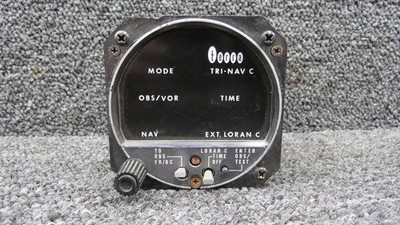 0900-1100-10 Terra Corp. Tri-Nav C VOR-LOC-GS-ELC Converter Indicator with Mods