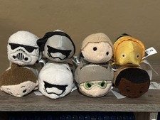 Disney Star Wars Tsum Tsum 3 Plush Lot Of 8 New