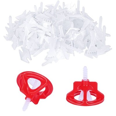 Professional Tile Leveling System Kit，Anti-Loosening Spacers/Wall, Bathroom T...