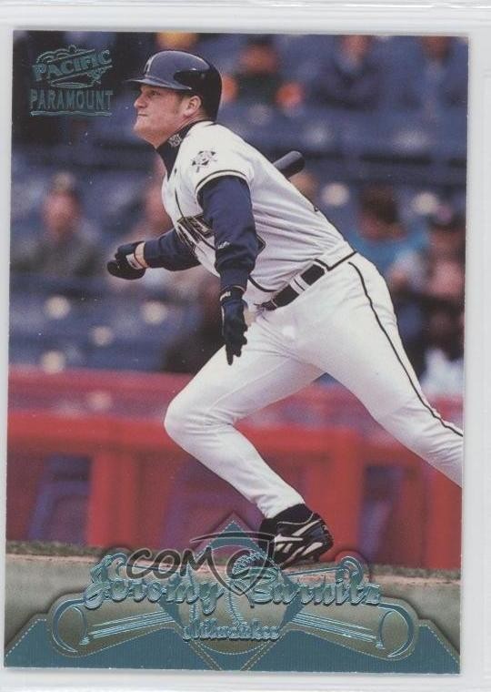 1998 Pacific Paramount Platinum Blue Jeromy Burnitz #183 0q3