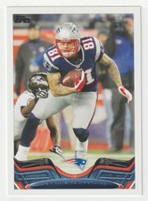 Aaron Hernandez - New England Patriots (NFL Football Card) 2013 Topps # 373 Mint