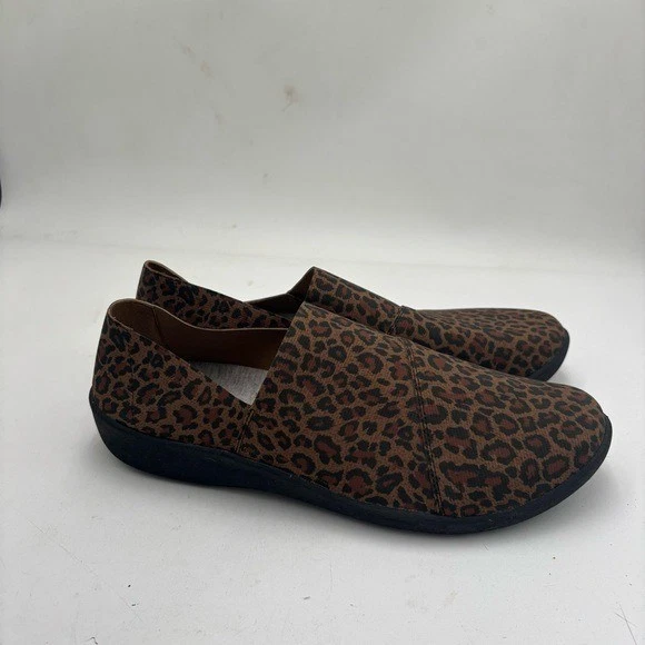 Ballerine Clarks donna 12 slip on stampa leopardata Sillian Firn