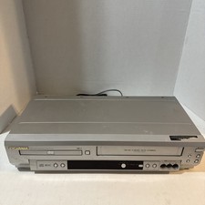 SYLVANIA Model SSD803 DVD Is Ok VHS Is Not Combo Silver Player Parts or repair