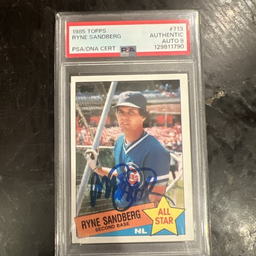 1985 Topps Ryne Sandberg #713 card