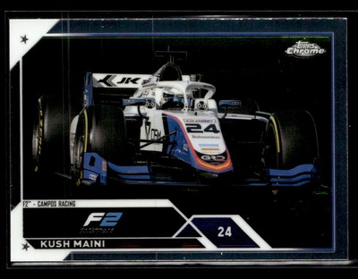 2023 Topps Chrome Formula 1 #134 Kush Maini card