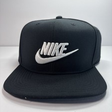 Nike Dri-Fit Structured Futura Pro Cap White Black Hat Adult FB5380-010