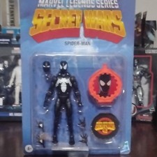 Marvel Legends Series Secret Wars Spider-Man Action Figure w Alt Head Accessory