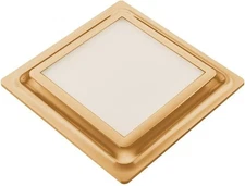 Aero Pure ABF80L5 Designer Series 80 CFM 0.3 Sone Ceiling Mounted - Satin Gold