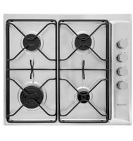 Hotpoint PAN642IX/H 60cm Gas Hob With Side Control & Auto Ignition Built-In NEW