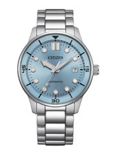 Citizen Blue Dial Stainless Steel Date Indicator NJ0191-83L Men's Watch