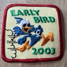 Vintage 2003 Girl Scouts Of America Early Bird Patch