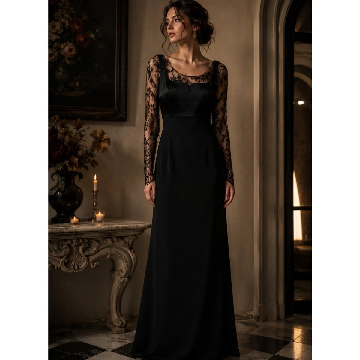 Badgley Mischka Black Lace Dresses for Women for sale | eBay Badgley Mischka Black Lace Dresses for Women for sale | eBay
