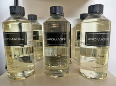 My Way 500 mL AROMA360 Fragrance Oil - LOT OF 6 - Inspired by: 1 Hotel  Scent