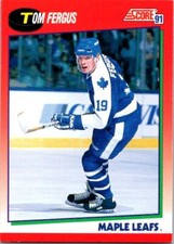 1991 Score Hockey Tom Fergus