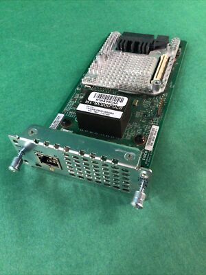 Cisco NIM-1MFT-T1/E1 1-port multi-flex trunk voice/clear-channel 800-38532-05