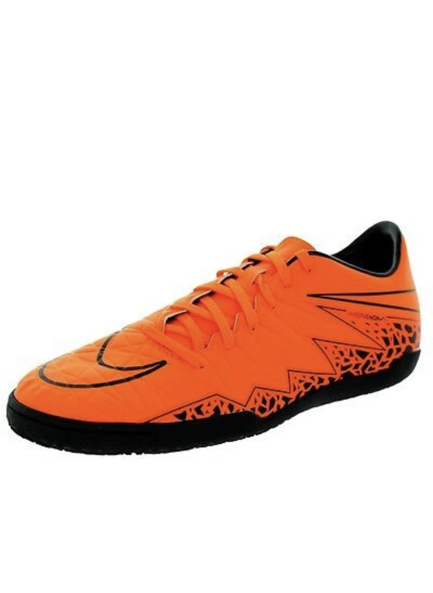 hypervenom orange and black indoor