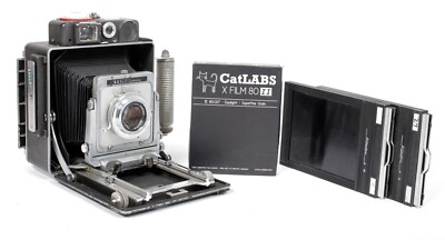 Busch Pressman D Rangefinder 4X5 Camera w/ 127mm lens film - Main Image