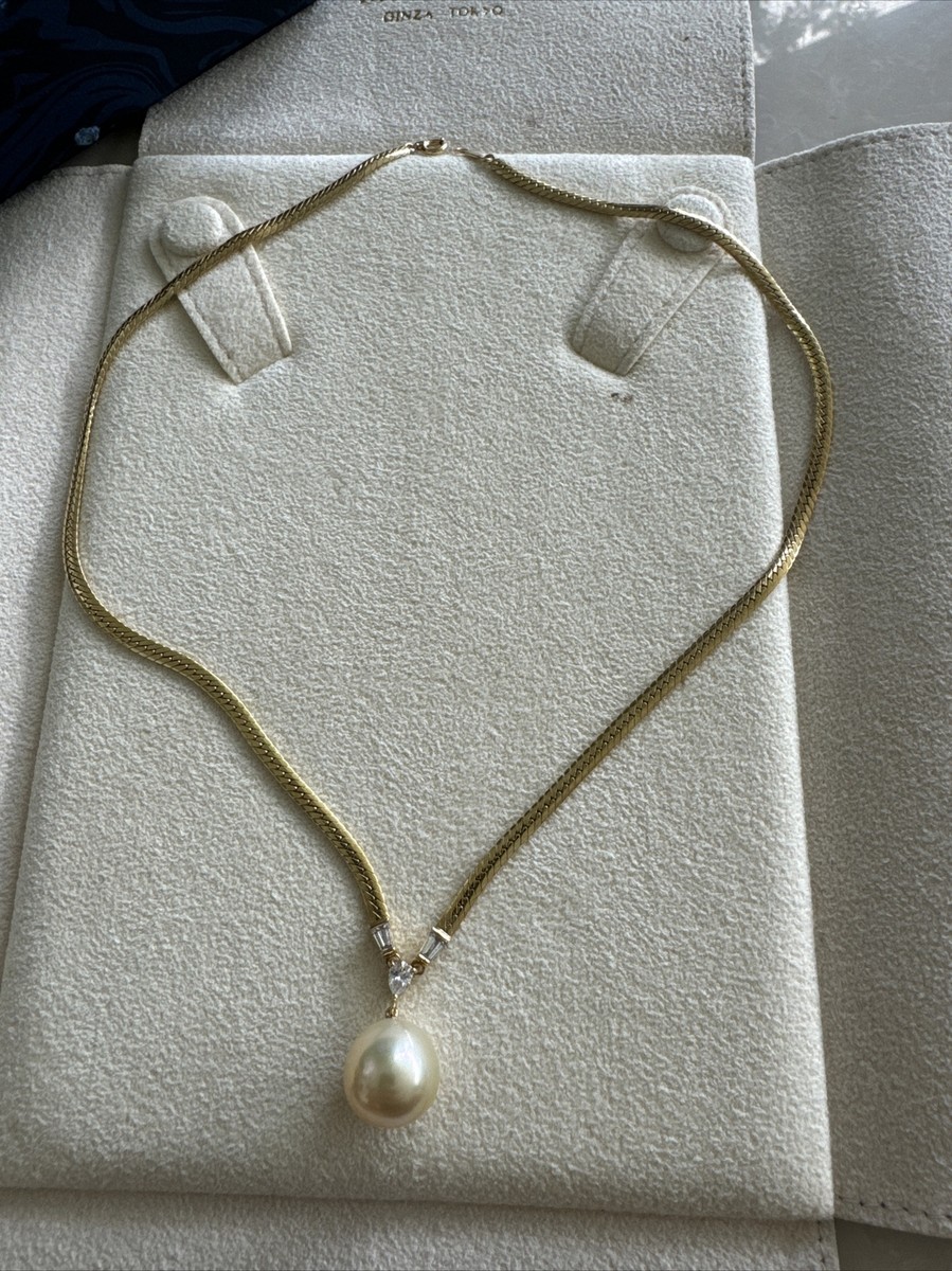 Mikimoto Ginza Tokyo Collection 12mm Golden South Sea Pearl