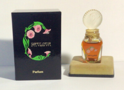 ANTIKER FLAKON - PAVLOVA von PAYOT - PARFÜM EXTRAKT - 7,5 ML - BOX - JUGENDSTIL