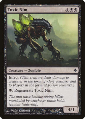 Toxic Nim [New Phyrexia] Magic MTG