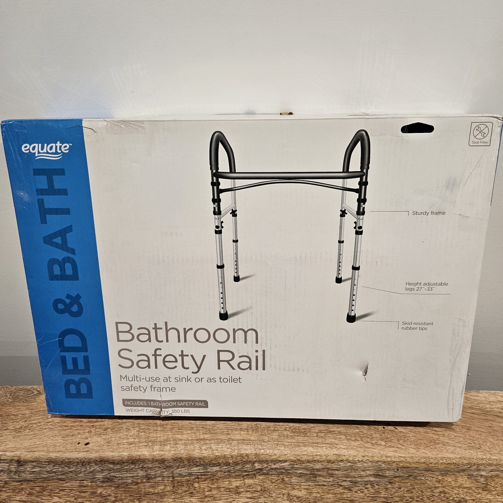 Equate Bathroom Safety Rail Toilet Safety, Toilet Handles Elderly