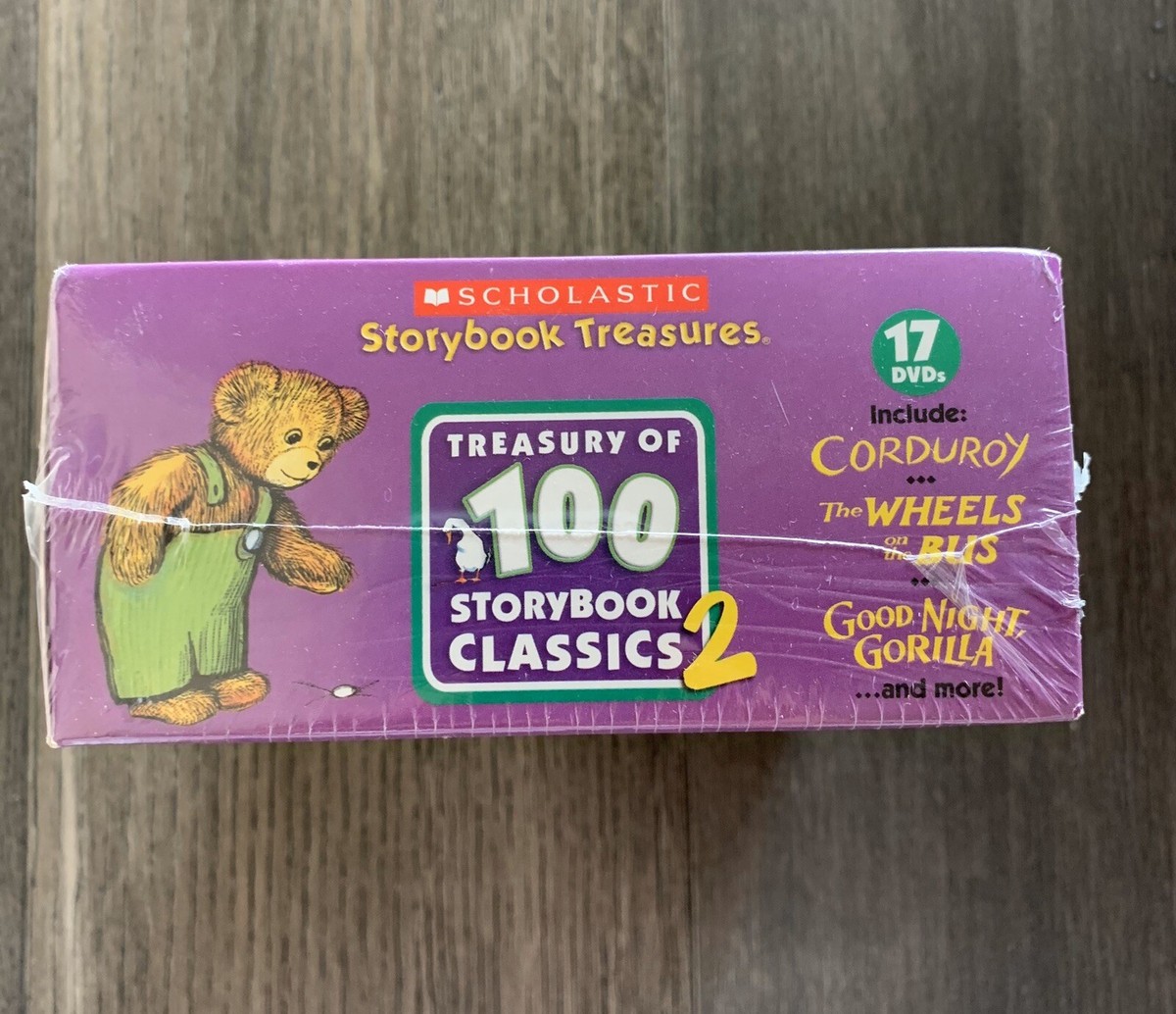 New Scholastic Treasury of 100 Storybook Classics 2 DVD Set New Scholastic Treasury of 100 Storybook Classics 2 DVD Set