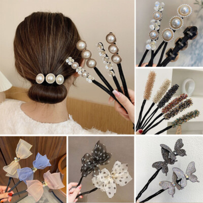 Haarknoten-Maker Temperament-Haar-Styling-Werkzeug Haar-Accessoires Frisur æ