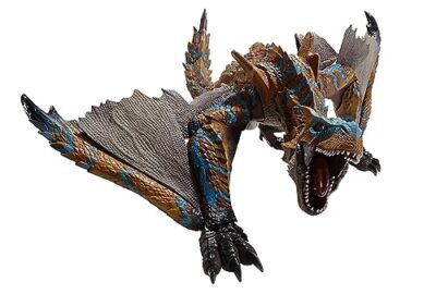 S.H. Monster Arts Monster Hunter Rise Tigrex approx 300mm movable figure Japan 