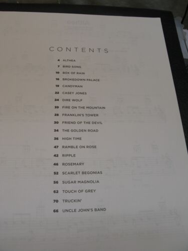Grateful Dead for Ukulele Ukulele Softcover - Picture 7 of 12