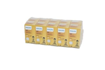 10x PHILIPS 12972PRC1 Halogenlampe Glühlampe H7 VISION +30% 12V 55W PX26d