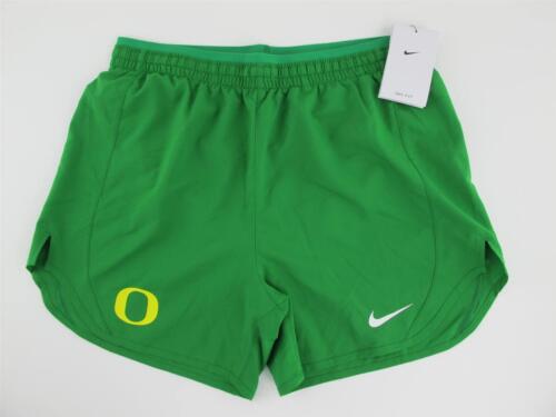 Nike Running NEW Lined OREGON DUCKS Womens M Dri-Fit Training Track Gym Shorts - Picture 1 of 12
