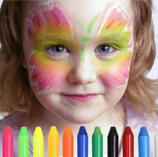 6 Colors Face Painting Kids  Adults Body Painting Halloween Costume Parties