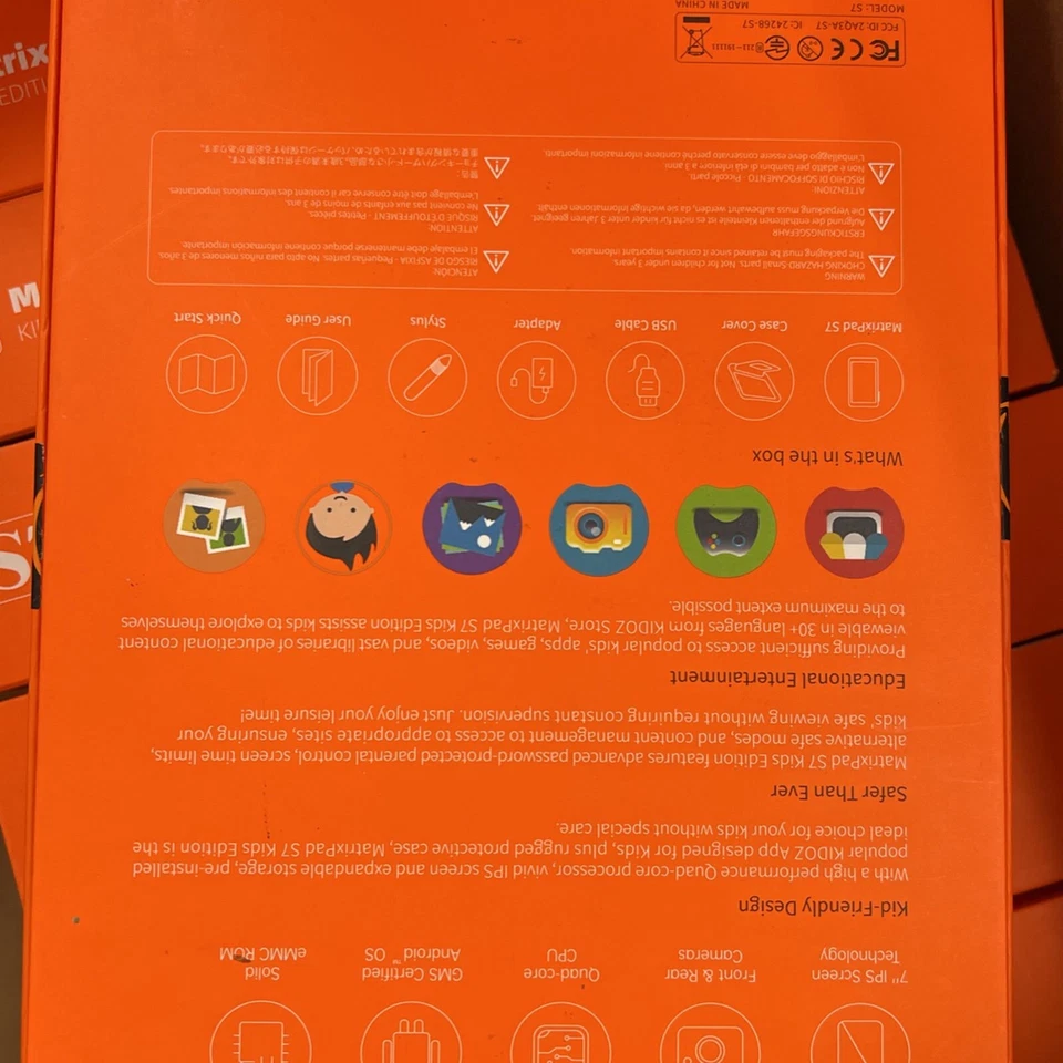 VANKYO Matrix Pad S7 7 Inch Android Tablet kids - Image 3 of 4