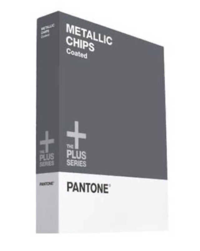 Pantone Plus Series Metallics Chips Coated book Reference