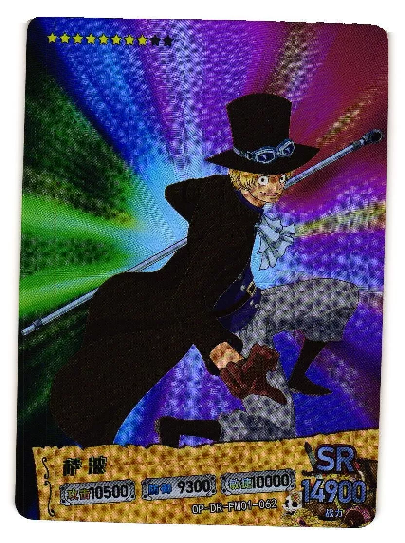 Magic Card One Piece GPS XP Card Anime Characters Sabo Portgas D