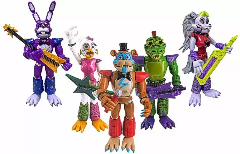 FNAF Five Nights At Freddy´s Chica 8 Animatronics mexican toy