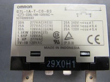 OMRON G7L-1A-T-CB-BS 100-120VAC ALL PURPOSE RELAY  ***NIB***