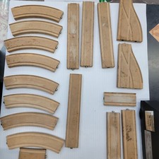 1958 VintageTrain Tracks And Train 42 Pcs HUGE LOT . Approx Production 1958.