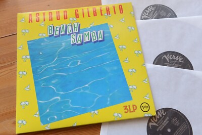 ASTRUD GILBERTO Beach Samba 3 LP Verve 831 978-1 Club Ed. MINT