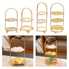Iron Cake Stand, Decor Luxury Display Stand for Afternoon Tea Party Banquet Tea