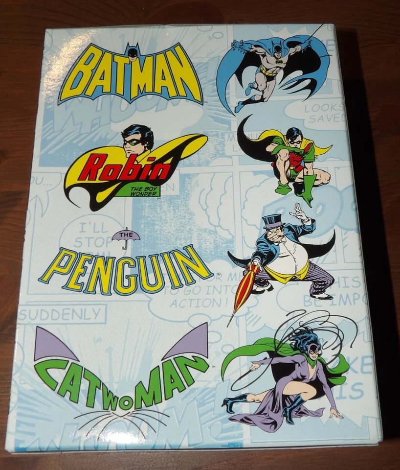 2011 Hot Wheels DC Comics BATMAN 4 Car Pack - Robin Catwoman Penguin - Image 3 of 3