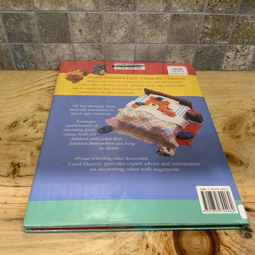 Vintage Carol Deacon Party Kuchen für Kinder Erstausgabe 2000 HC mit Schutzumschlag - Bild 2 von 20