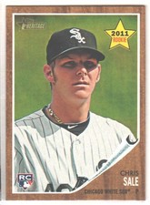 Chris Sale Pick Your Favorite (Drop Down) Rookie Refractor Gold